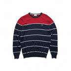 Lacoste Vintage Sweater - Navy/Rot | M