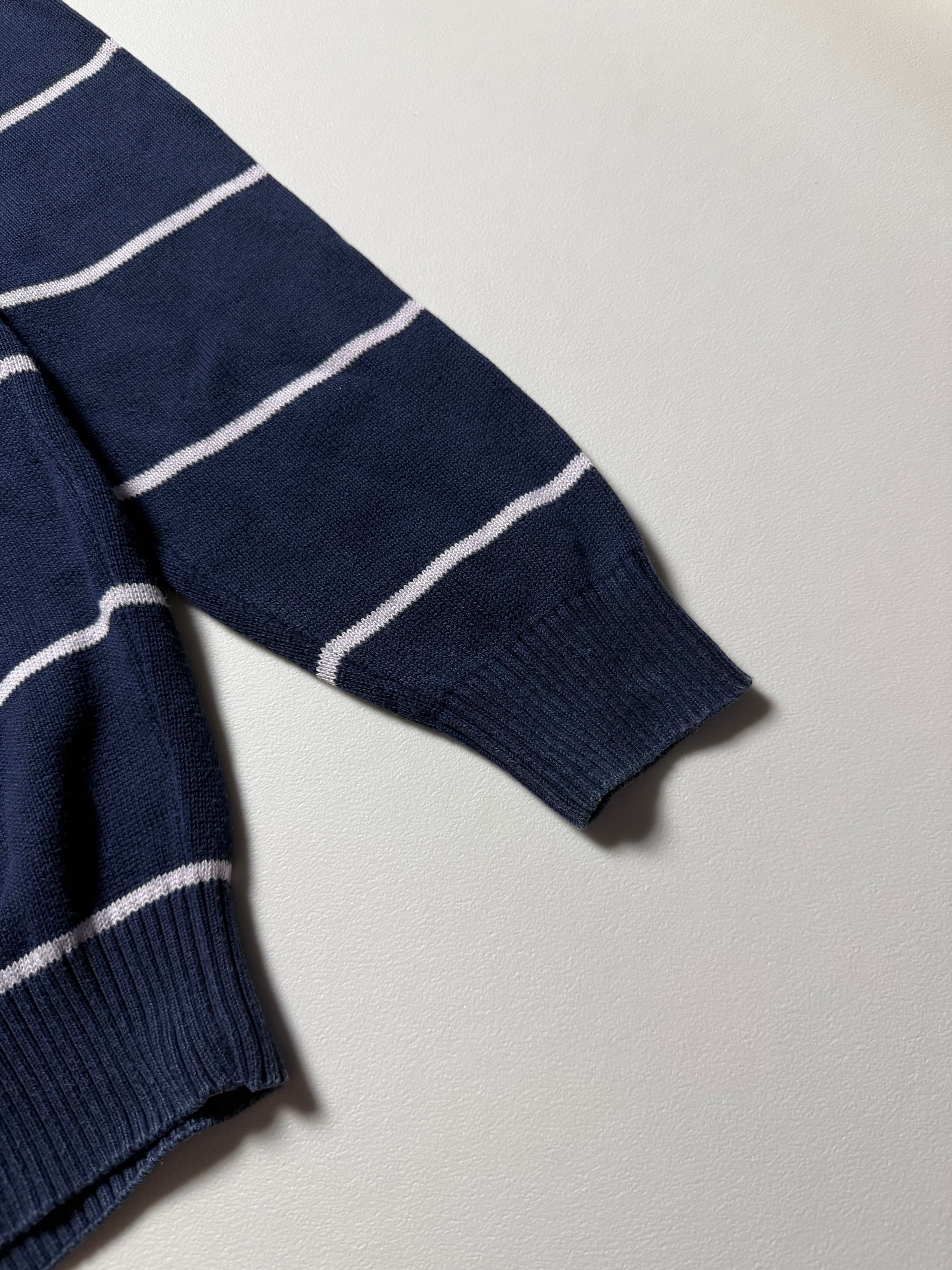 Lacoste Vintage Sweater - Navy/Rot | M