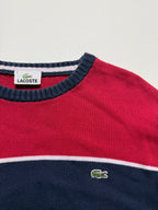 Lacoste Vintage Sweater - Navy/Rot | M