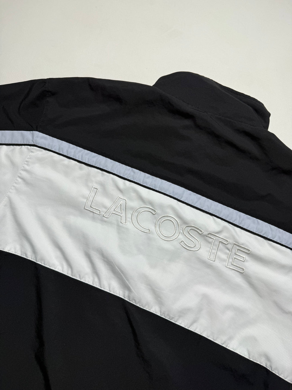 Lacoste Black/White Trackjacket | L